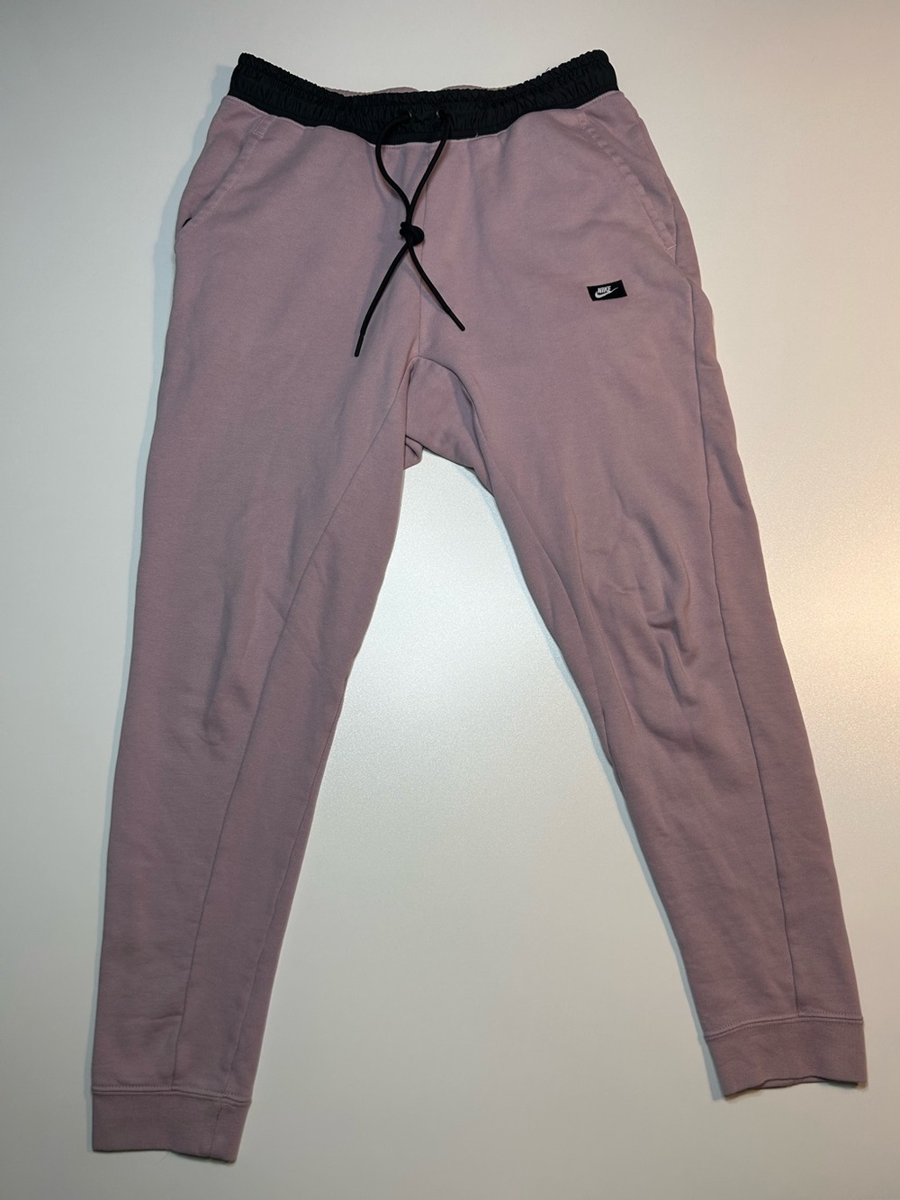 Nike Sportswear Modern Fleece Joggers Mauve Lilac Pink Black Sweatpants